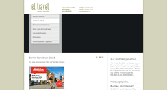 Desktop Screenshot of eltravel.ch