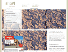 Tablet Screenshot of eltravel.ch